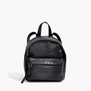 NWT mini Lorimer black backpack, perfect condition